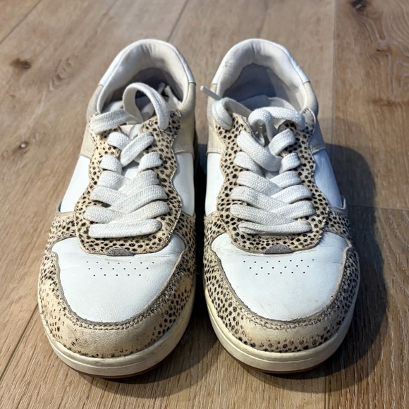 MADEWELL Women’s Court Spotted Calf Hair Sneakers Shoes - Picture 3 of 9